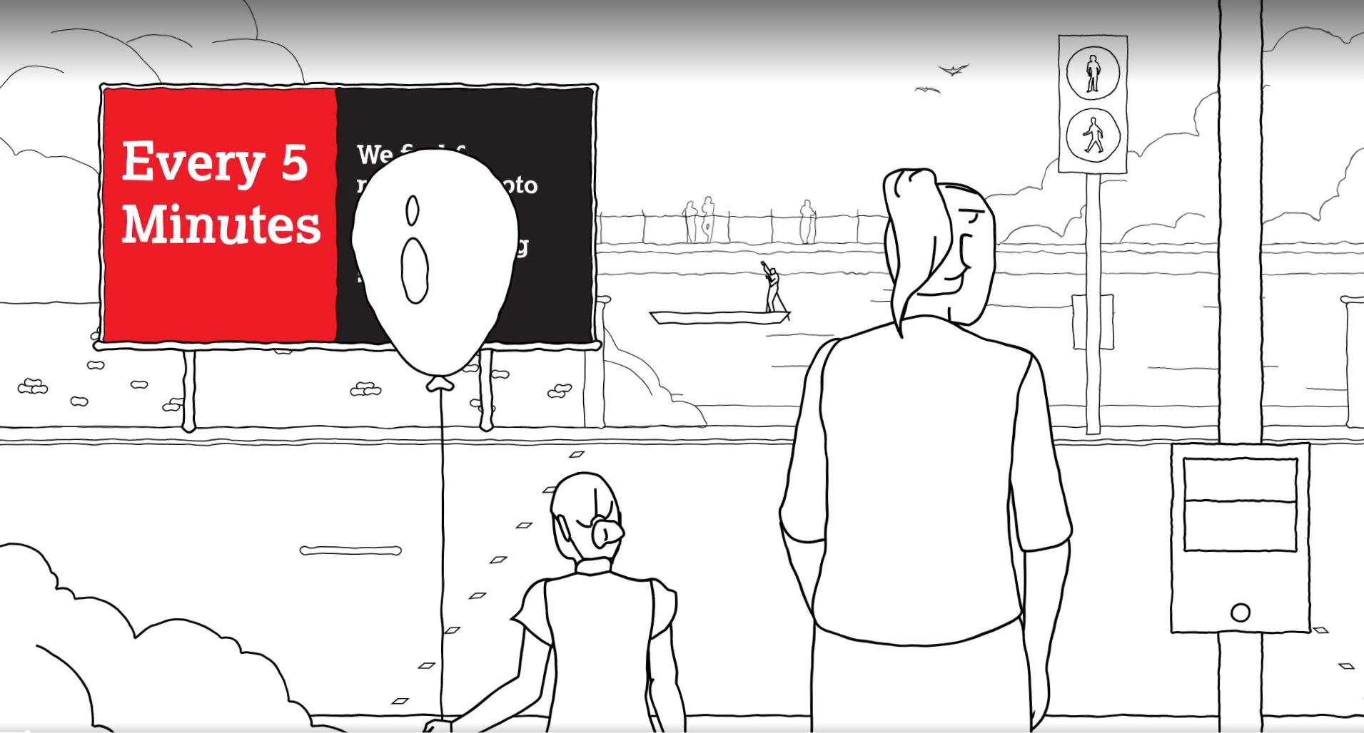 Visual from Every 5 Minutes campaign